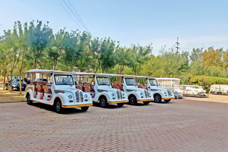 Classic cars sent to scenic area users to meet holiday usage needs