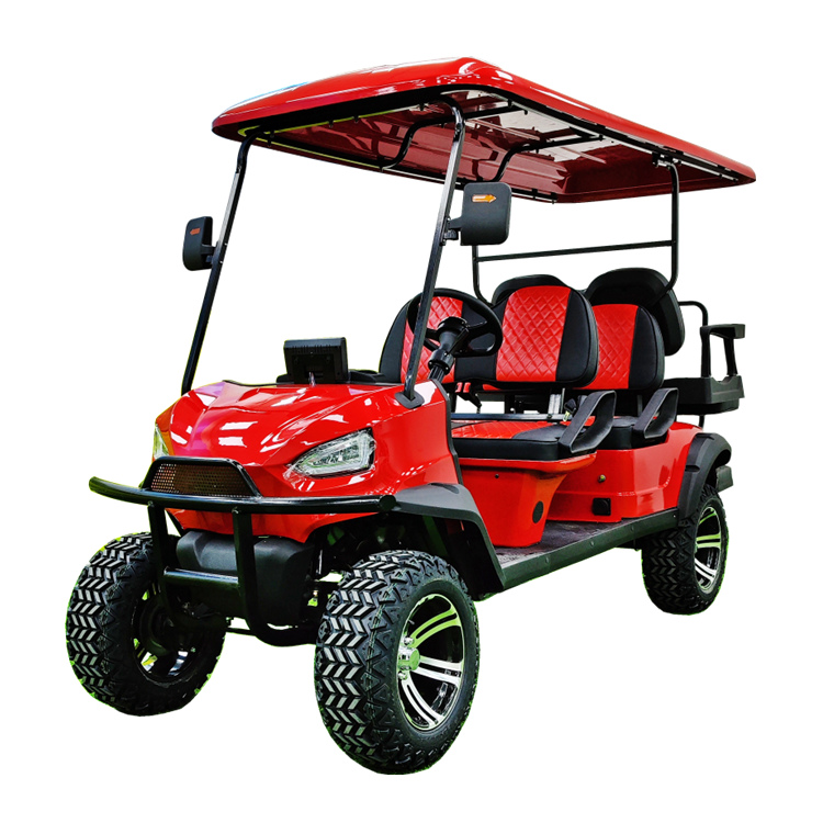 6-seater electric golf cart for sale (Model QF4+2)