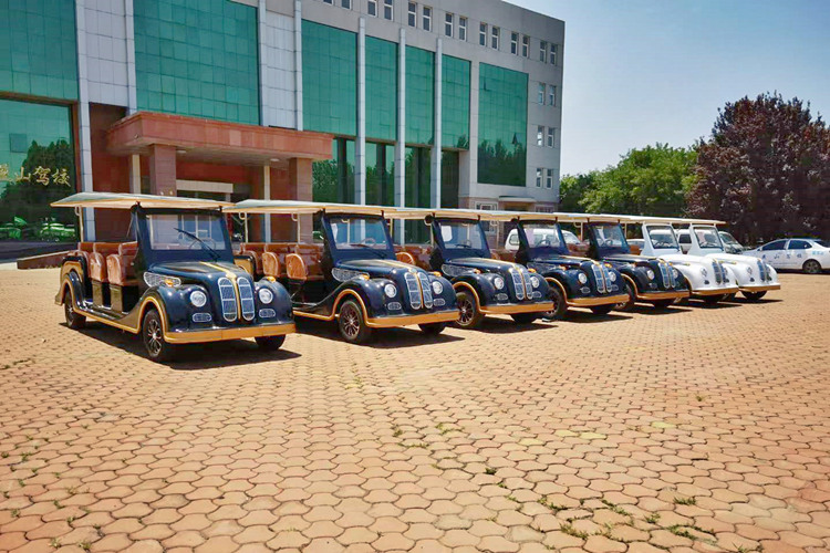 Large export of electric vintage cars made in China