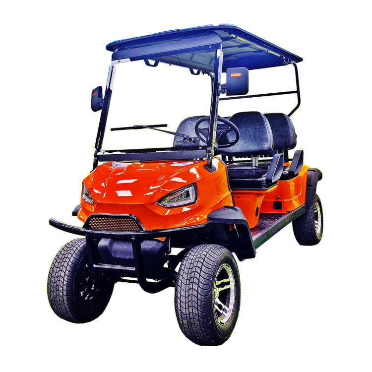 4-seater electric golf cart with all seats facing forward (Model QF4)