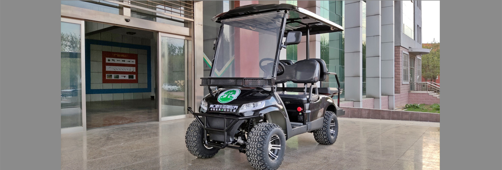 Chinese golf cart manufacturer, ANMAN 2+2 electric beach off-road golf cart