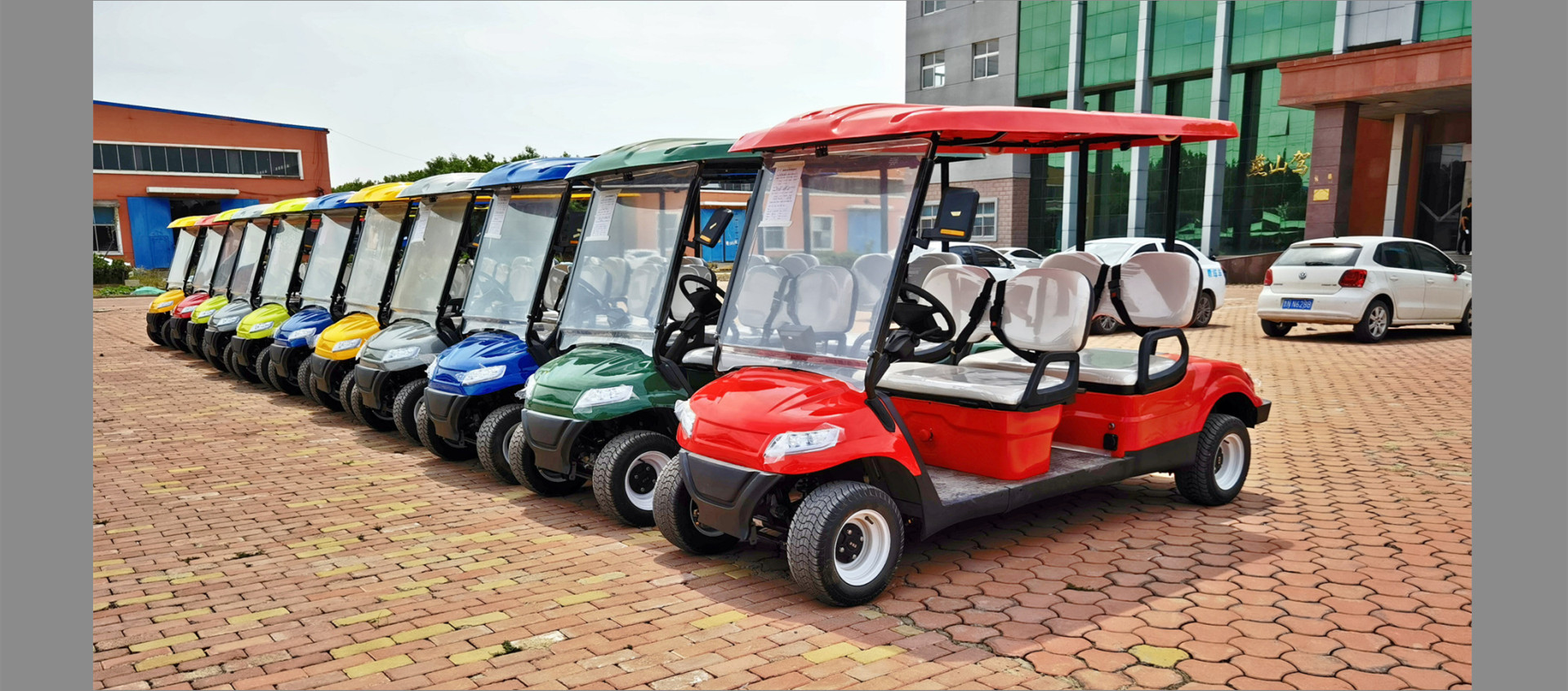 The best-selling electric golf cart, ANMAN FL4 electric golf cart, 4-seater